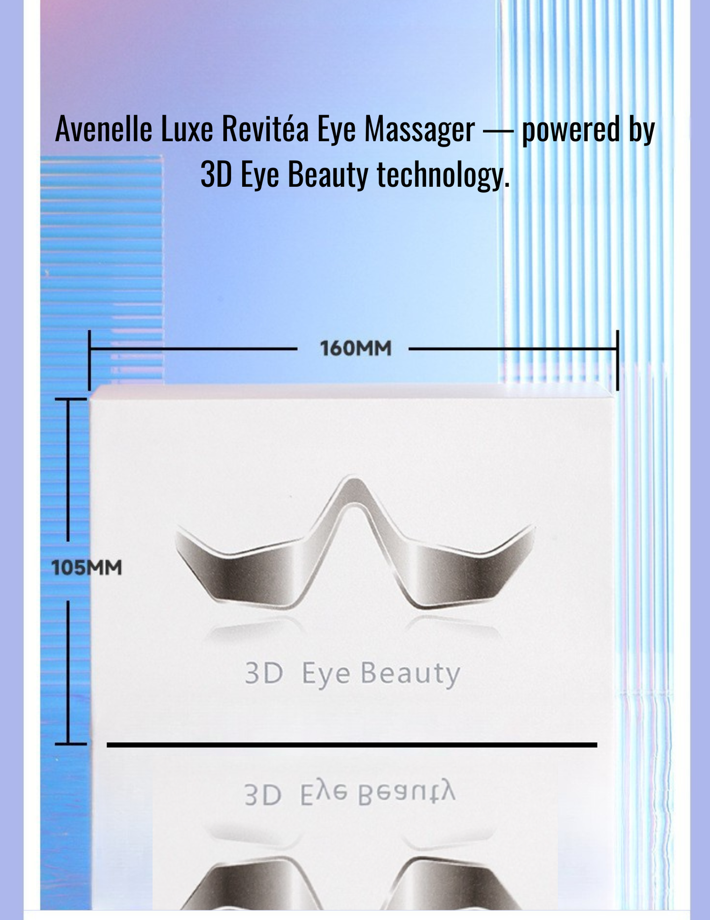 Avenelle Luxe Revitéa EMS Eye Massager – Red Light & Gentle Microcurrent Skincare Device - Avenelle Luxe