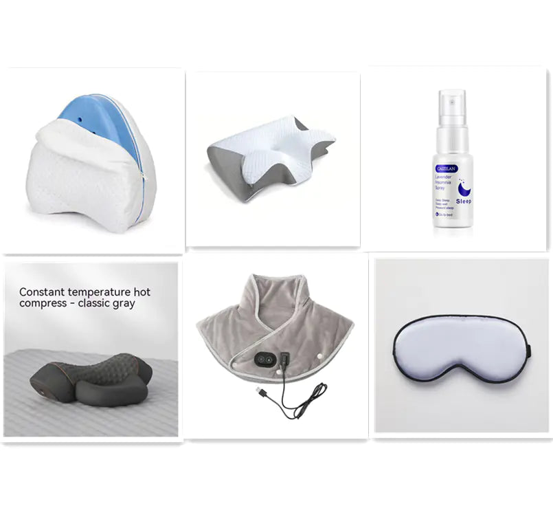 Avenelle Luxe NeckHaven Heated Memory Foam Relief Set - Avenelle Luxe