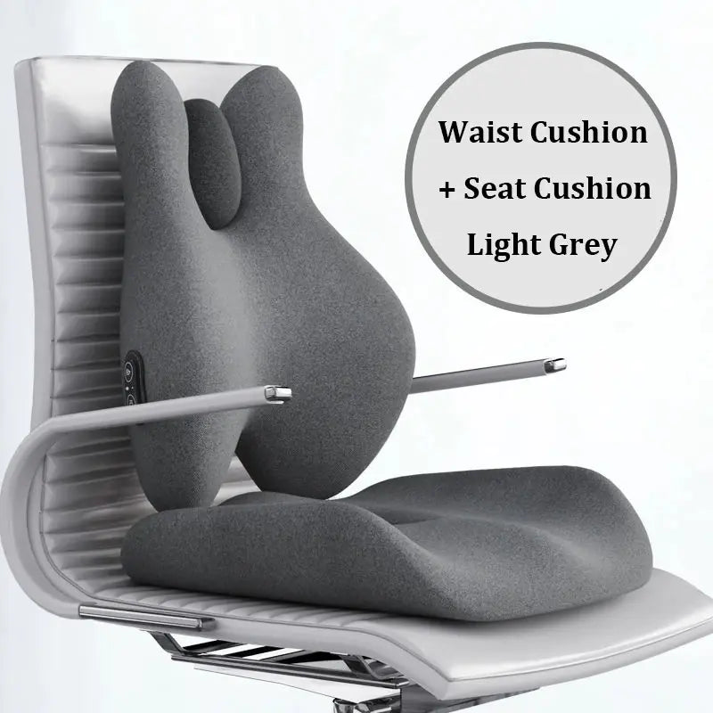 Avenelle Luxe ThermaLoom Heated Lumbar Support Cushion – Ergonomic Backrest with Memory Foam Comfort - Avenelle Luxe