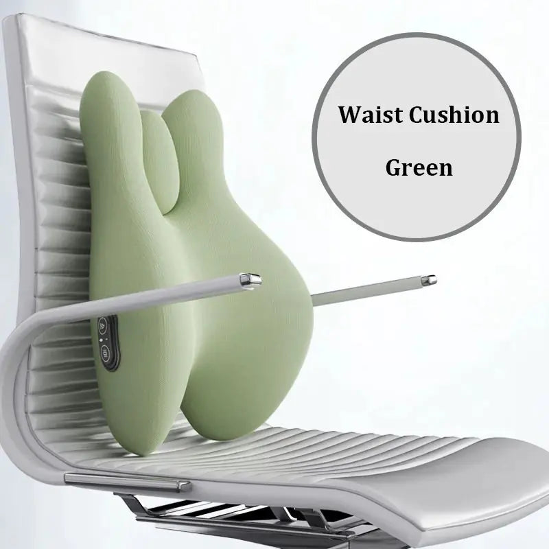 Avenelle Luxe ThermaLoom Heated Lumbar Support Cushion – Ergonomic Backrest with Memory Foam Comfort - Avenelle Luxe