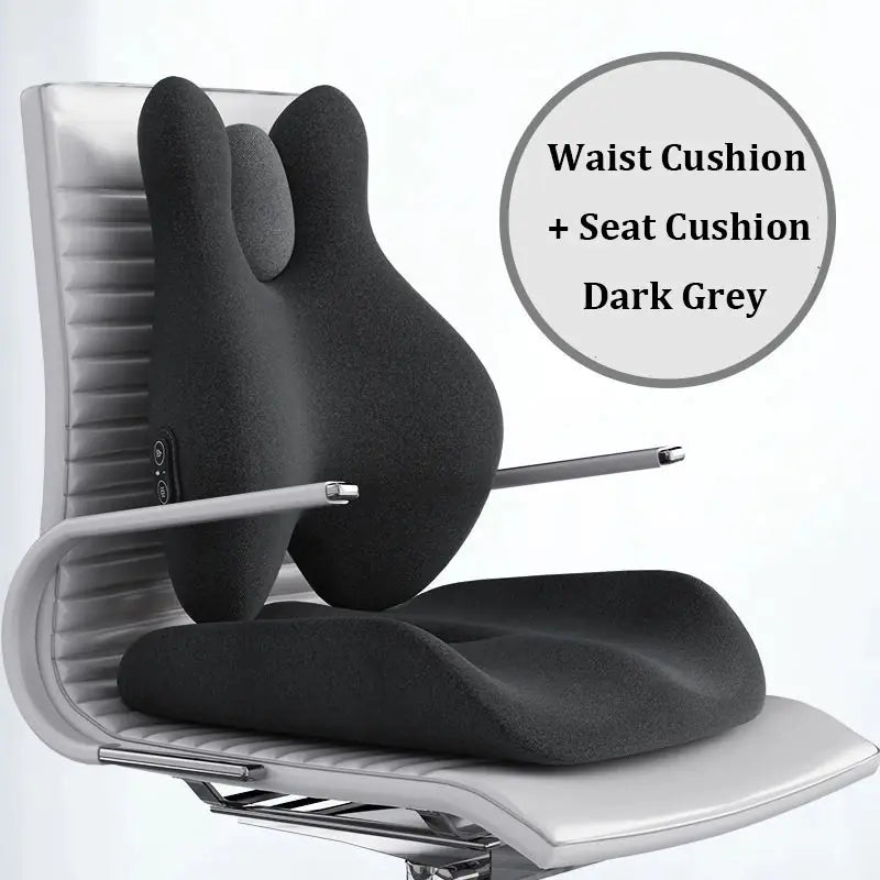 Avenelle Luxe ThermaLoom Heated Lumbar Support Cushion – Ergonomic Backrest with Memory Foam Comfort - Avenelle Luxe
