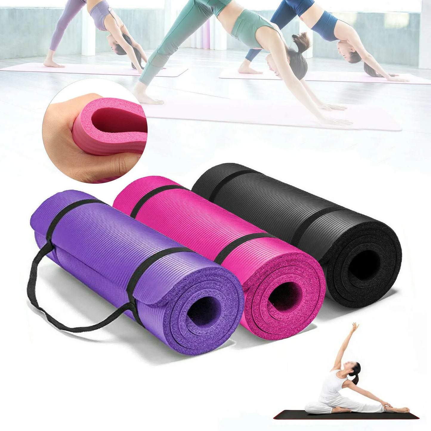 Avenelle Luxe FlexFlow™ Premium Fitness Mat