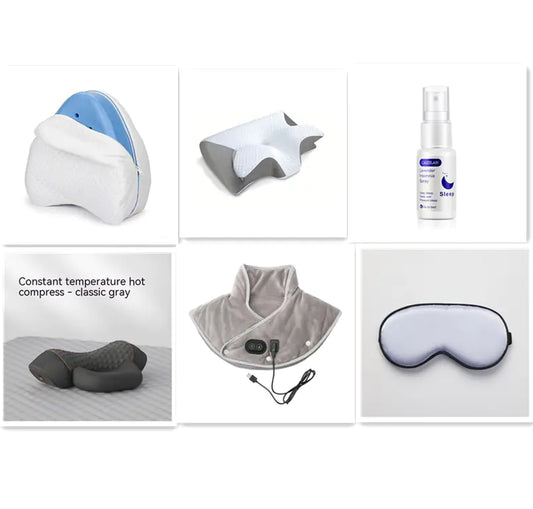 Avenelle Luxe NeckHaven Heated Memory Foam Relief Set - Avenelle Luxe