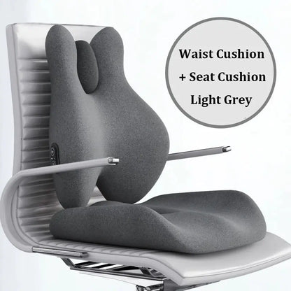 Avenelle Luxe ThermaLoom Heated Lumbar Support Cushion – Ergonomic Backrest with Memory Foam Comfort - Avenelle Luxe