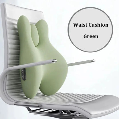 Avenelle Luxe ThermaLoom Heated Lumbar Support Cushion – Ergonomic Backrest with Memory Foam Comfort - Avenelle Luxe