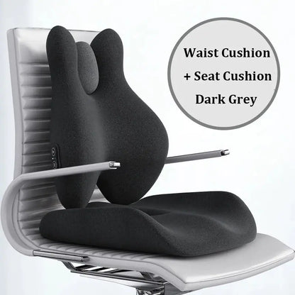 Avenelle Luxe ThermaLoom Heated Lumbar Support Cushion – Ergonomic Backrest with Memory Foam Comfort - Avenelle Luxe