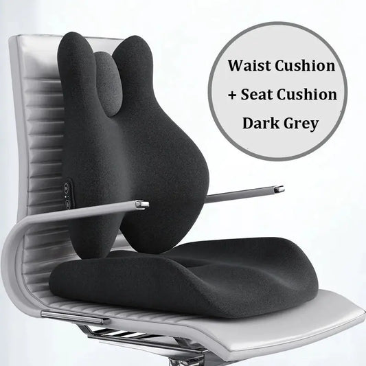 Avenelle Luxe ThermaLoom Heated Lumbar Support Cushion – Ergonomic Backrest with Memory Foam Comfort - Avenelle Luxe