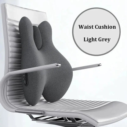 Avenelle Luxe ThermaLoom Heated Lumbar Support Cushion – Ergonomic Backrest with Memory Foam Comfort - Avenelle Luxe